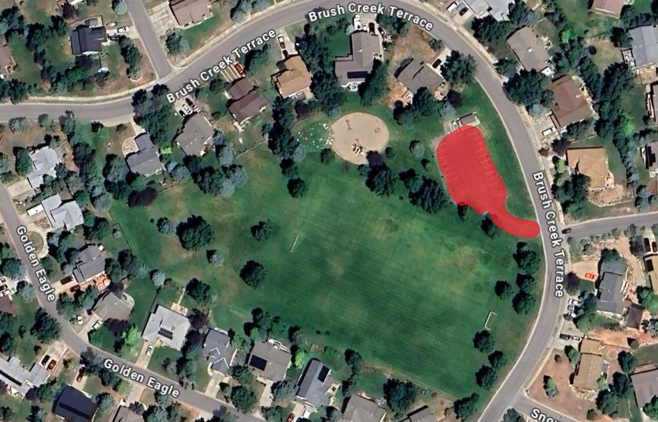Brush Creek Terrace Park Parking